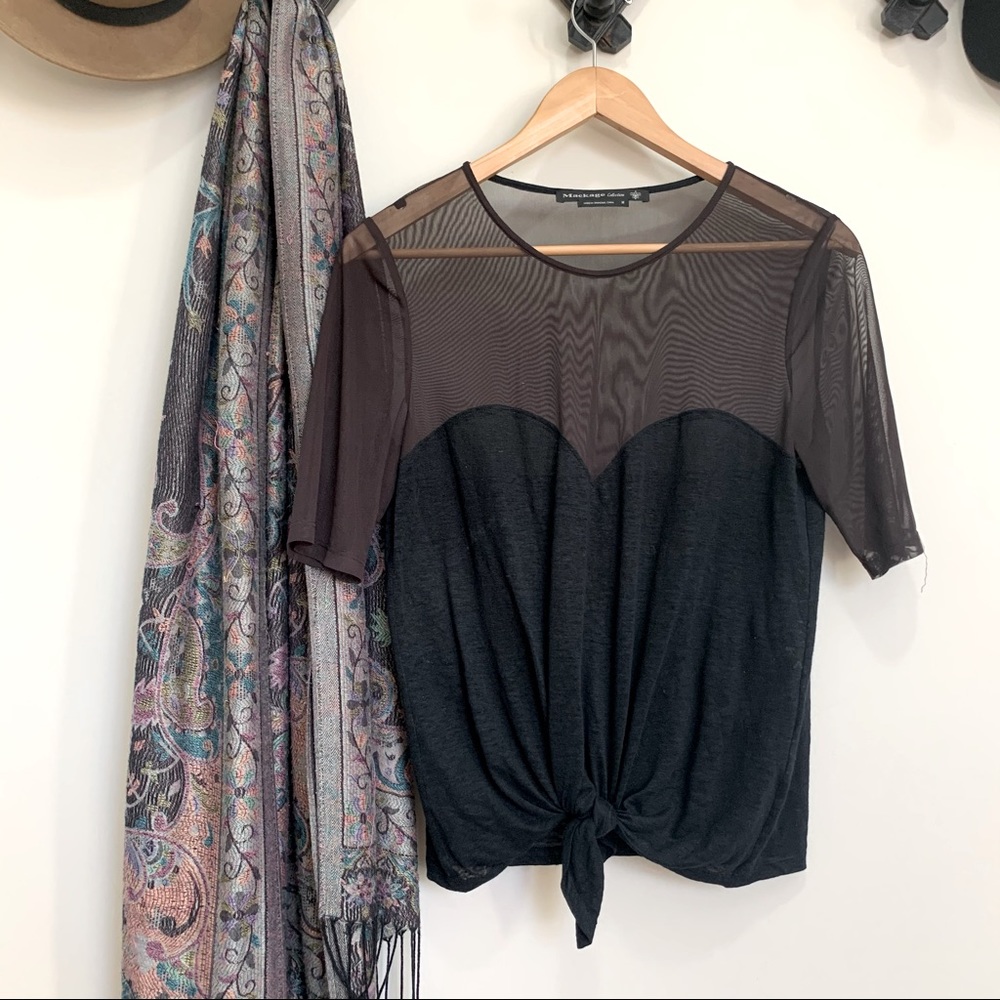Mackage Short Sleeved Blouse